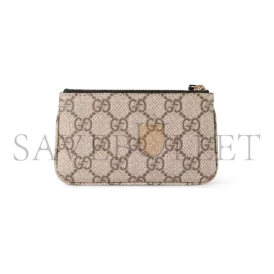 GUCCI GG EMBLEM KEY POUCH 819113 (12*7.5cm) GUCCI GG EMBLEM KEY POUCH 819113 (12*7.5cm)